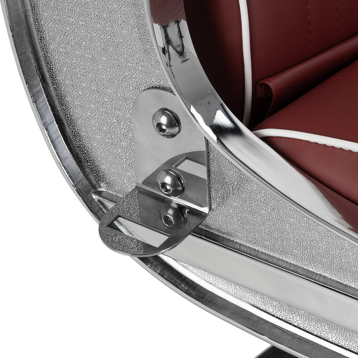 Barberstuhl Gabbiano Visionerio Rood - Bild 12