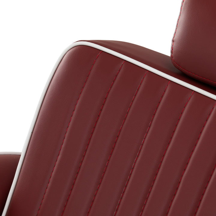 Barberstuhl Gabbiano Visionerio Rood - Bild 13