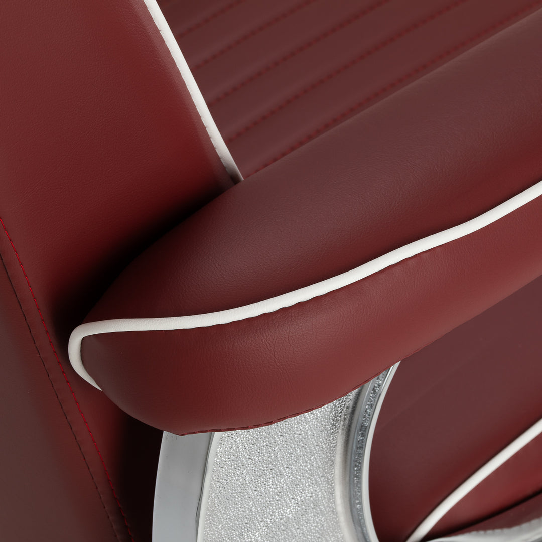 Barberstuhl Gabbiano Visionerio Rood - Bild 15