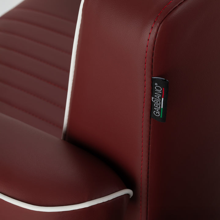 Barberstuhl Gabbiano Visionerio Rood - Bild 17