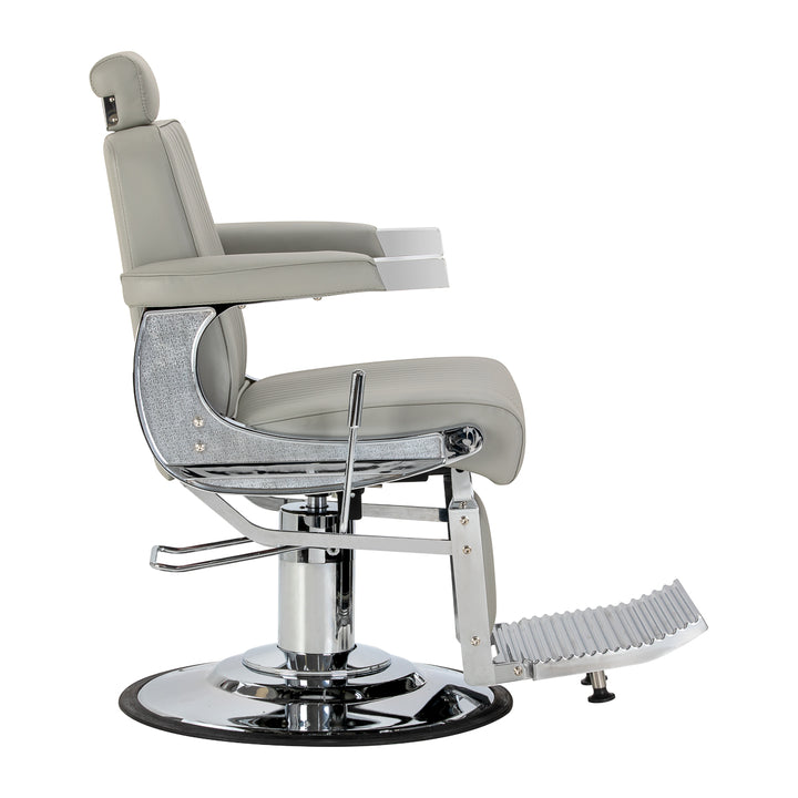 Barberstuhl Gabbiano Visionerio Grau - Bild 2