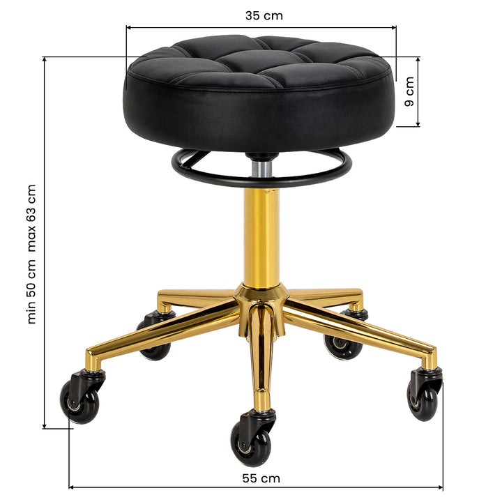 Kruk Gabbiano D054G Schwarz-Gold - Bild 6