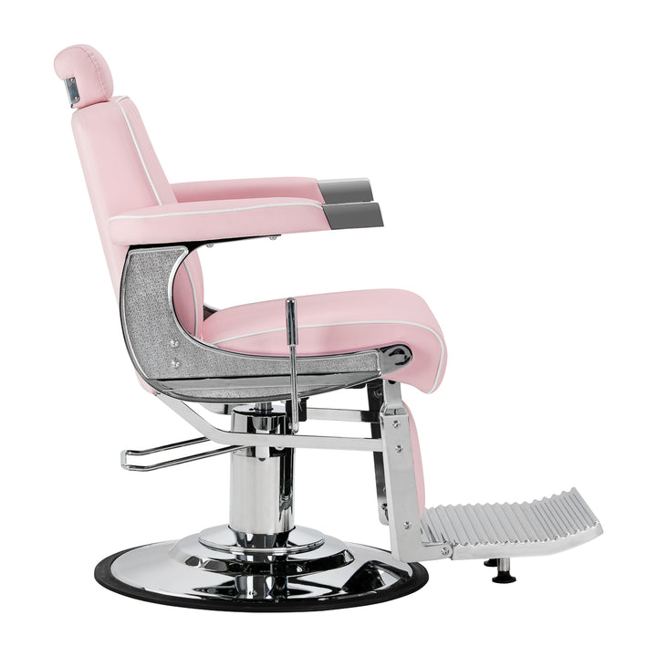 Barberstuhl Gabbiano Visionerio Roze - Bild 2