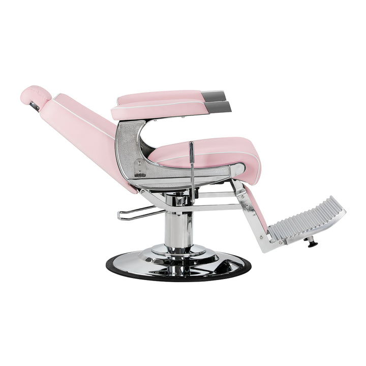 Barberstuhl Gabbiano Visionerio Roze - Bild 3