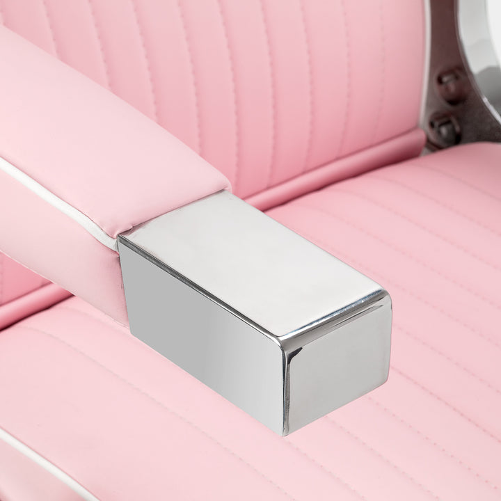 Barberstuhl Gabbiano Visionerio Roze - Bild 6