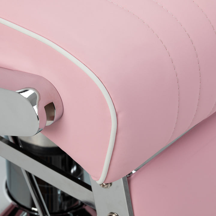 Barberstuhl Gabbiano Visionerio Roze - Bild 10