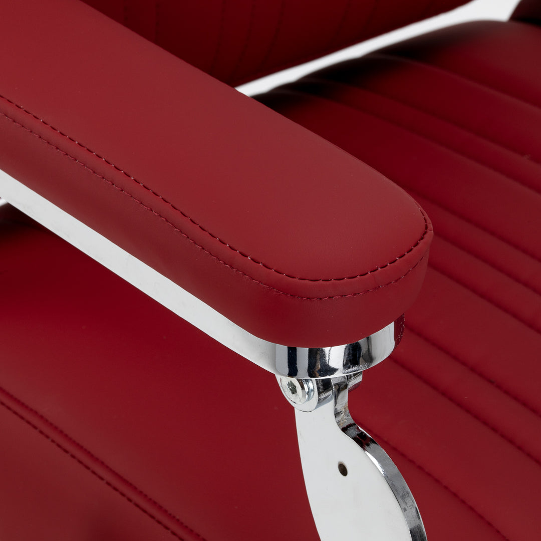 Barberstuhl Gabbiano Elias Rood - Bild 6