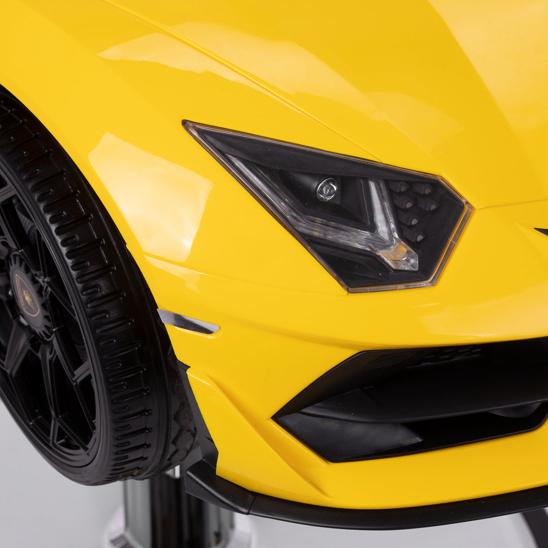 Kinderfriseurstuhl Auto Lamborghini Gelb - Bild 5