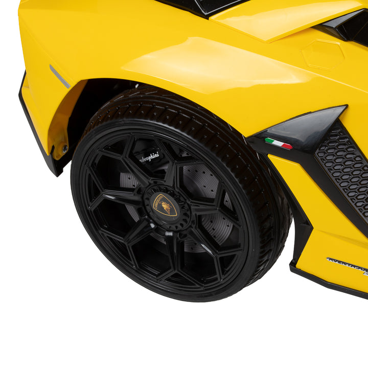 Kinderfriseurstuhl Auto Lamborghini Gelb - Bild 7