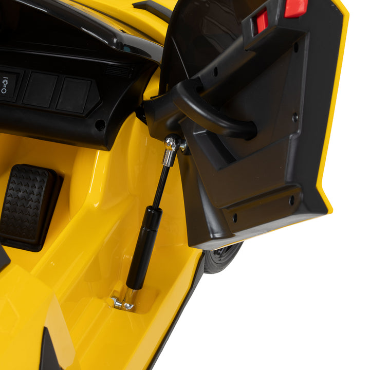 Kinderfriseurstuhl Auto Lamborghini Gelb - Bild 12