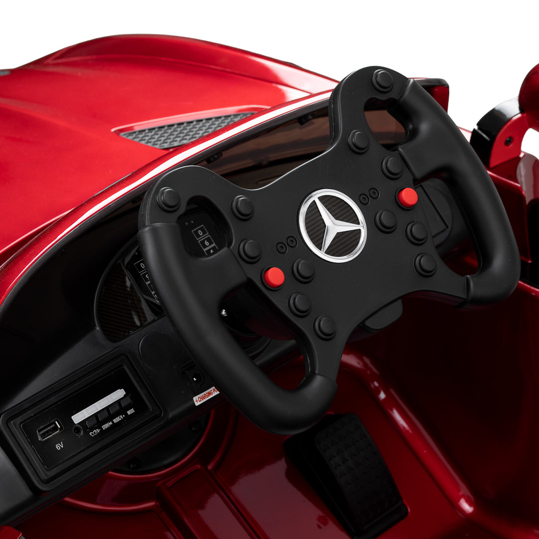 Kinderfriseurstuhl Auto Mercedes Rot - Bild 10