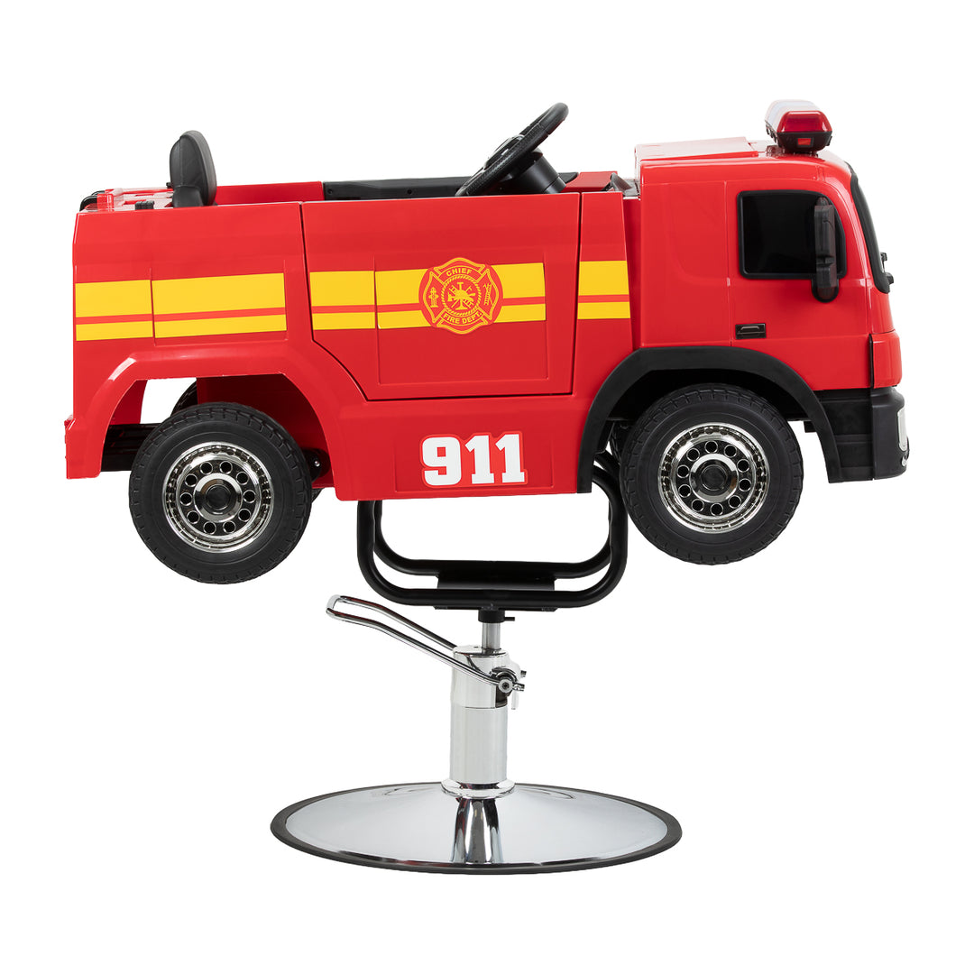 Kinderfriseurstuhl Feuerwehr Rot - Bild 2