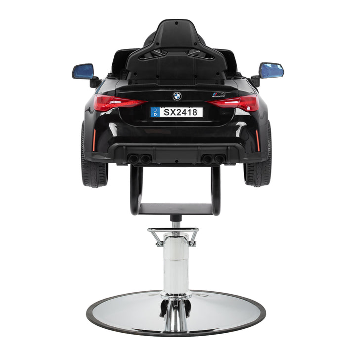 Kinderfriseurstuhl Auto BMW Schwarz - Bild 5