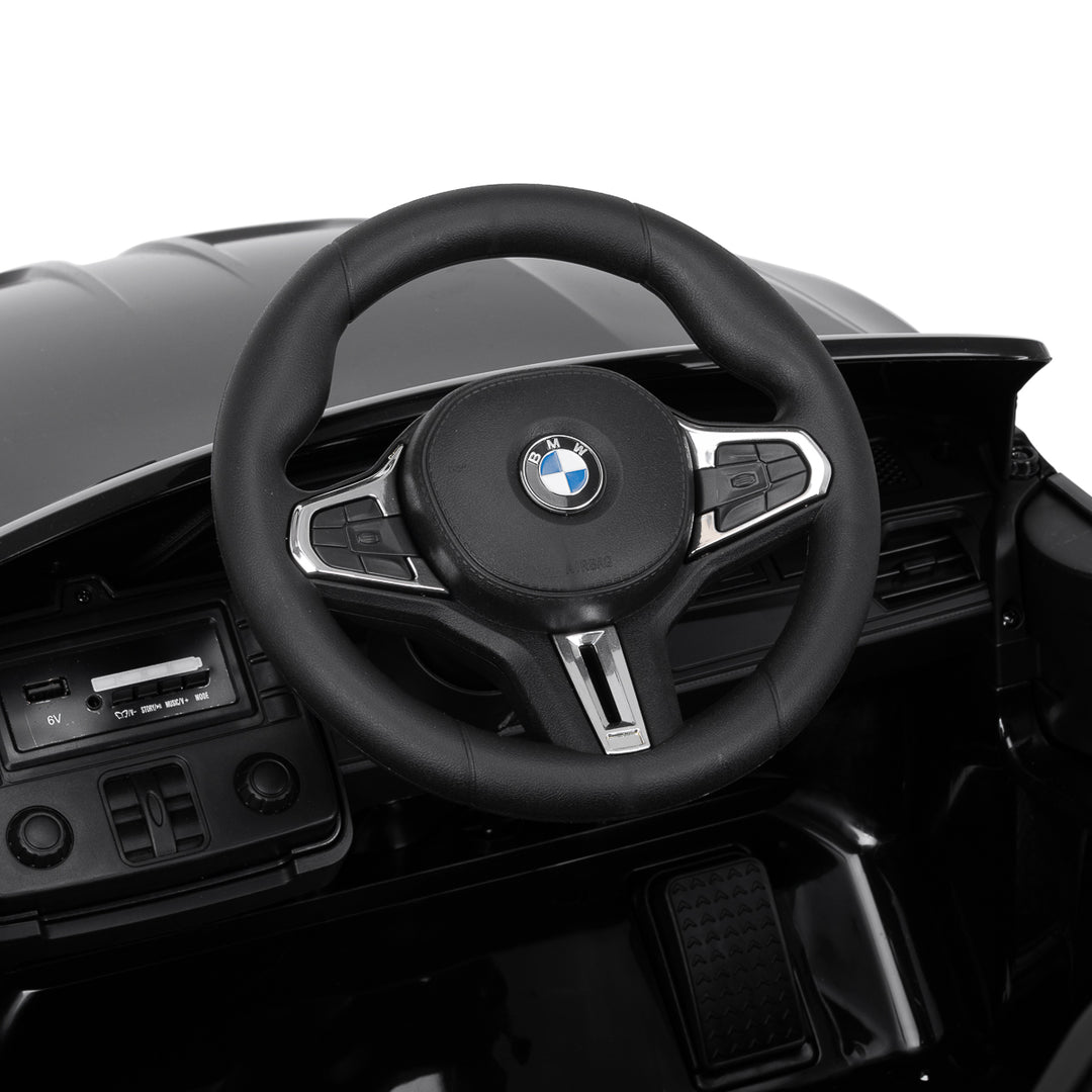 Kinderfriseurstuhl Auto BMW Schwarz - Bild 6