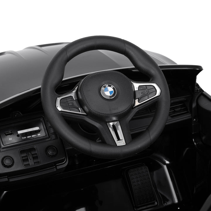 Kinderfriseurstuhl Auto BMW Schwarz - Bild 6