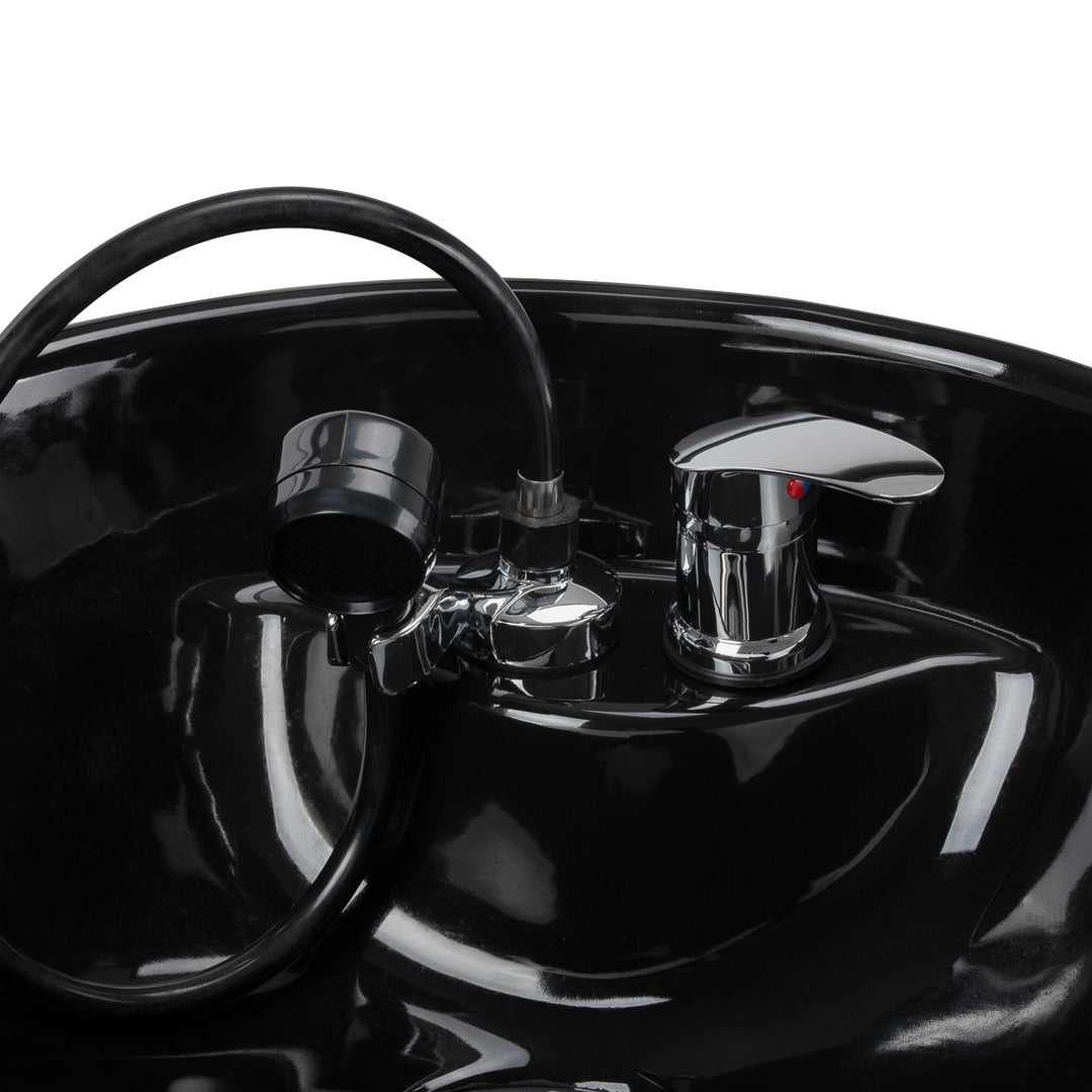 Friseur Waschbecken Hair System Komodo Schwarz - Bild 7