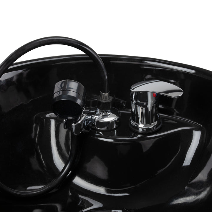 Friseur Waschbecken Hair System Komodo Schwarz - Bild 7