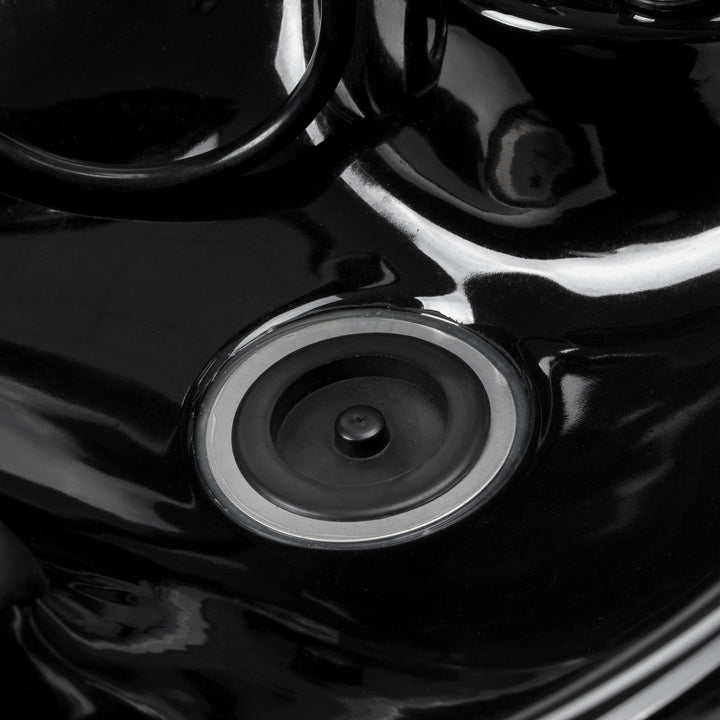 Friseur Waschbecken Hair System Komodo Schwarz - Bild 8