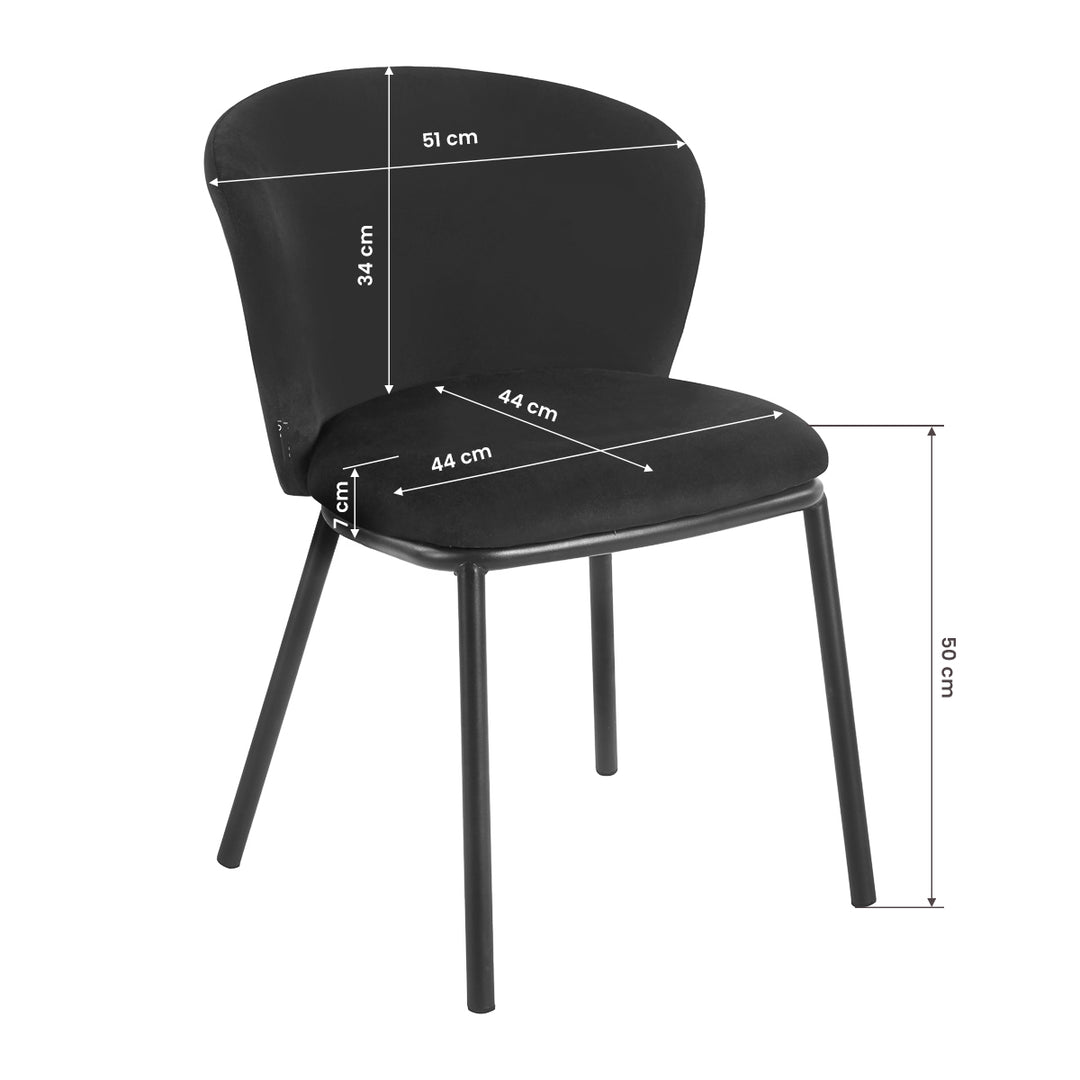 Stuhl 4Rico Linea Schwarz - Bild 8