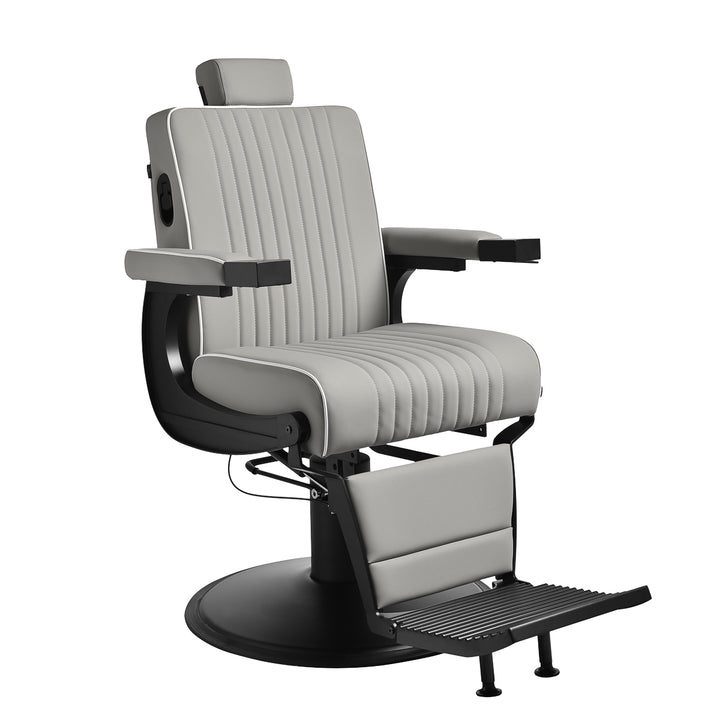 Barberstuhl Gabbiano Levi Grau