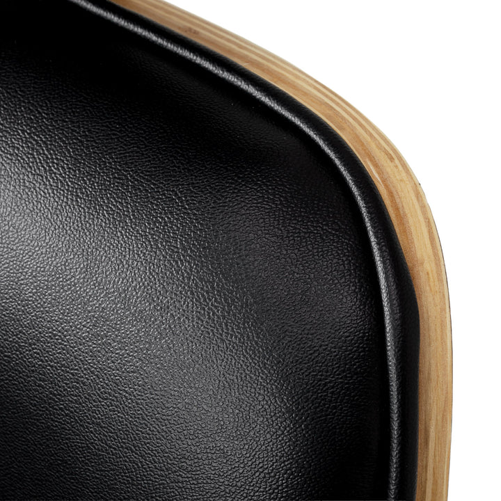 Friseurstuhl Gabbiano Florence Walnuss Schwarz Gold - Bild 12