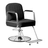 Friseurstuhl Gabbiano Acri Schwarz