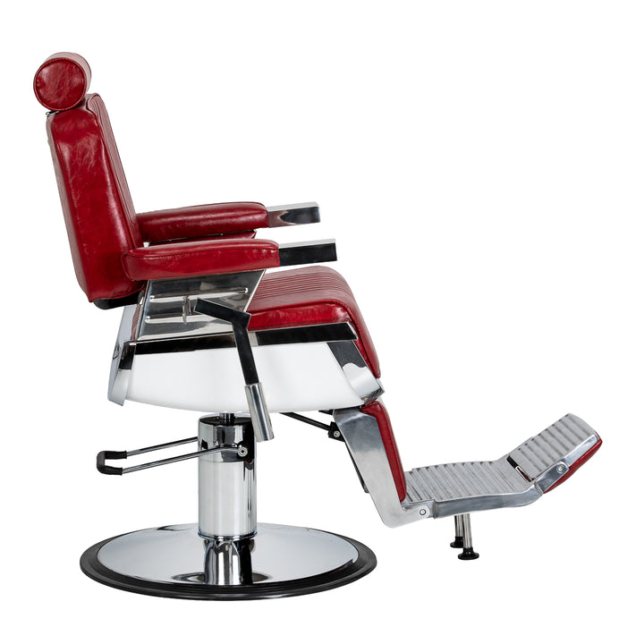 Barberstuhl Gabbiano Royal X Rot - Bild 4