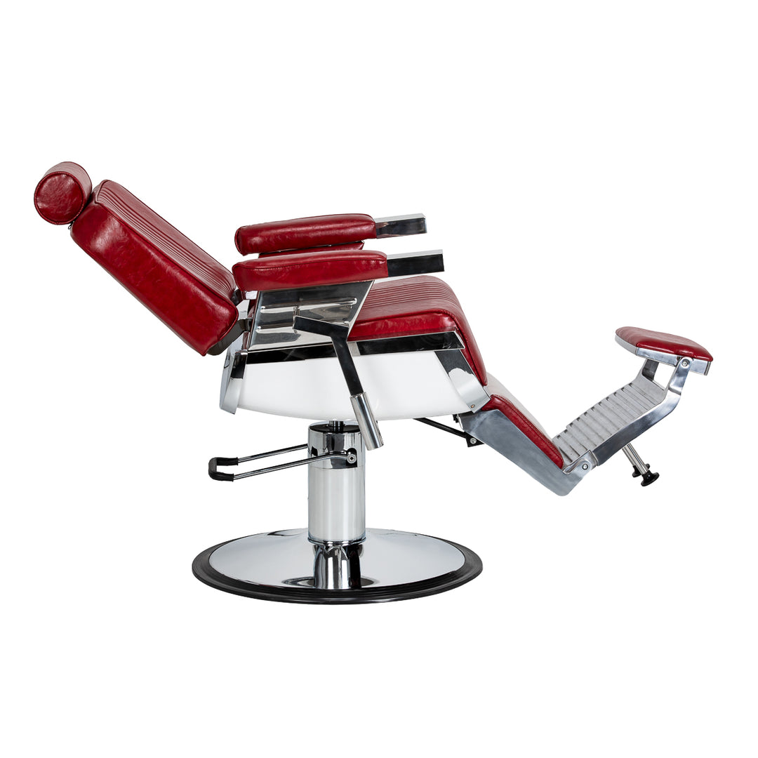 Barberstuhl Gabbiano Royal X Rot - Bild 5