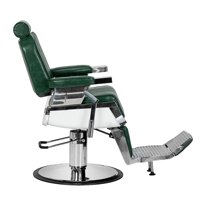 Barberstuhl Gabbiano Royal X Grün - Bild 4