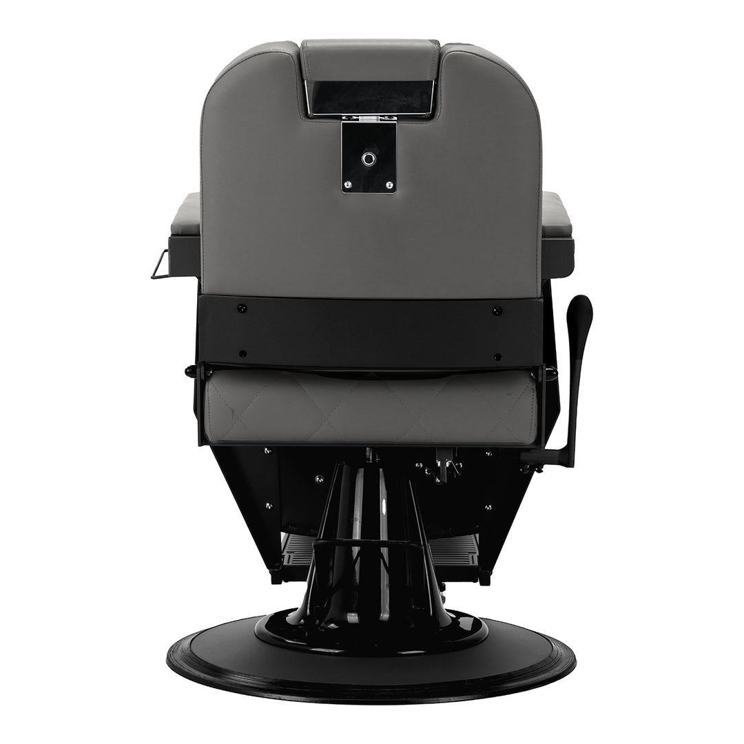 Barberstuhl Gabbiano Bruno Grau-Schwarz