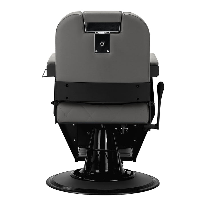Barberstuhl Gabbiano Bruno Grau-Schwarz