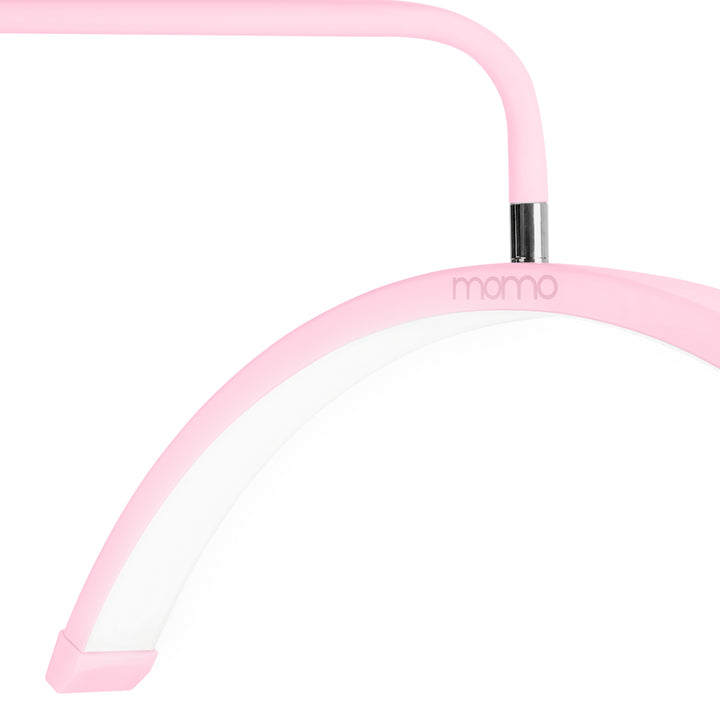 Wimpernlampe LED mit Stativ und einstellbarer Farb- und Lichtintensität Momo Moon MX6 Rosa
