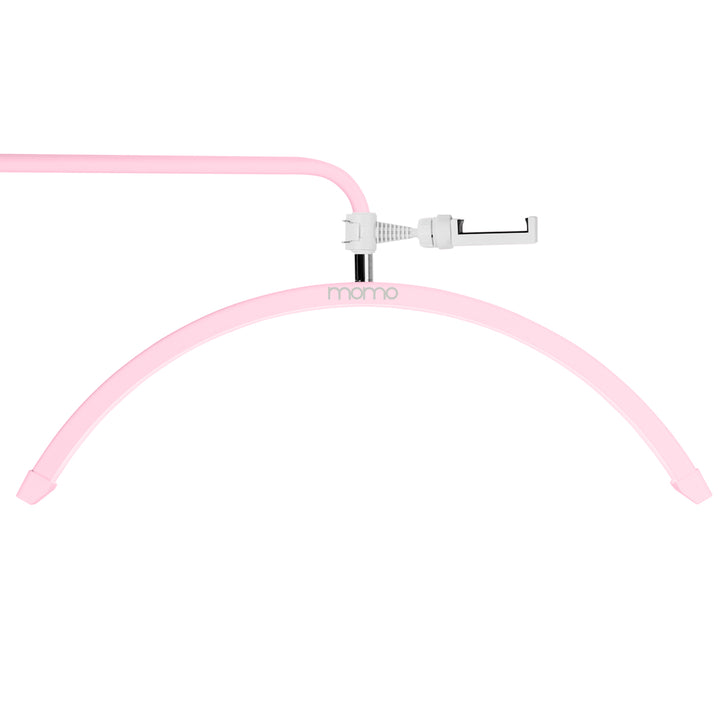 Wimpernlampe LED mit Stativ und einstellbarer Farb- und Lichtintensität Momo Moon MX6 Rosa - Bild 2