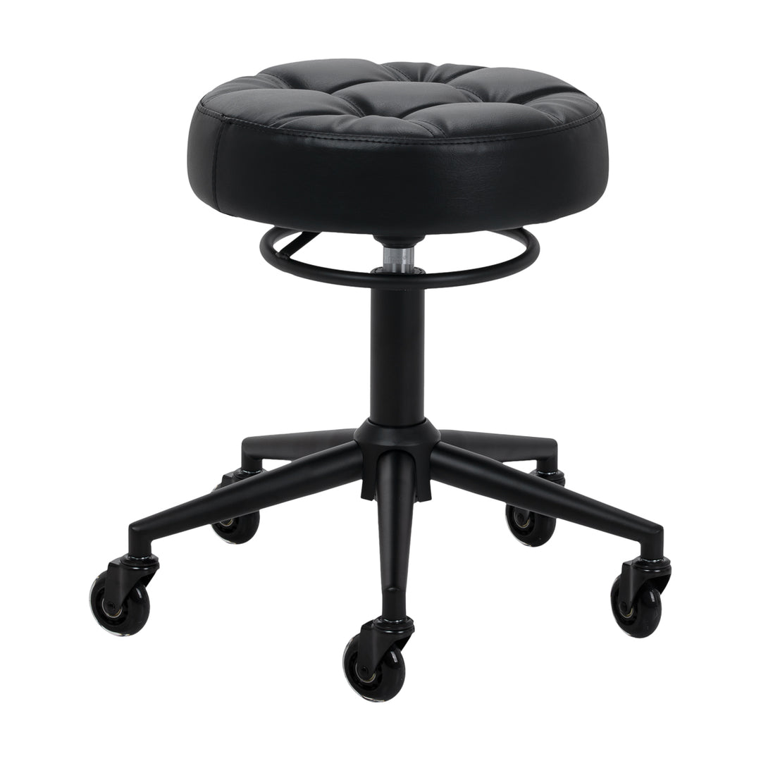 Rollhocker Höhenverstellbar Gabbiano D054 Schwarz