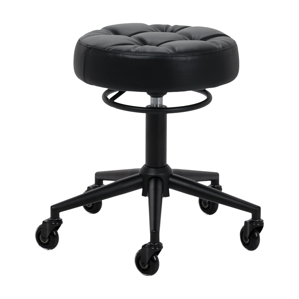 Rollhocker Höhenverstellbar Gabbiano D054 Schwarz