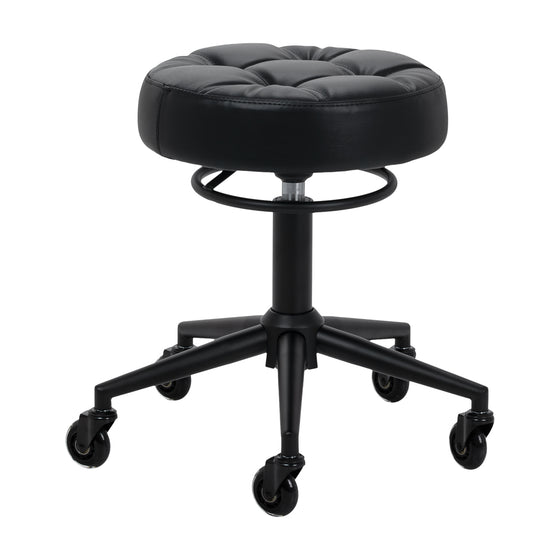 Rollhocker Höhenverstellbar Gabbiano D054 Schwarz