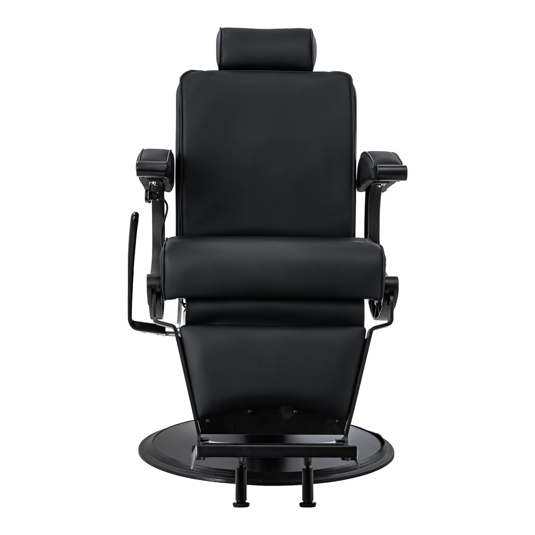 Barberstuhl Gabbiano Continental mit Massage Schwarz - Bild 2