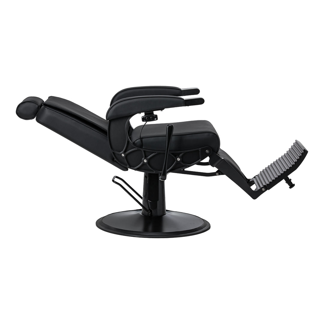 Barberstuhl Gabbiano Continental mit Massage Schwarz - Bild 5