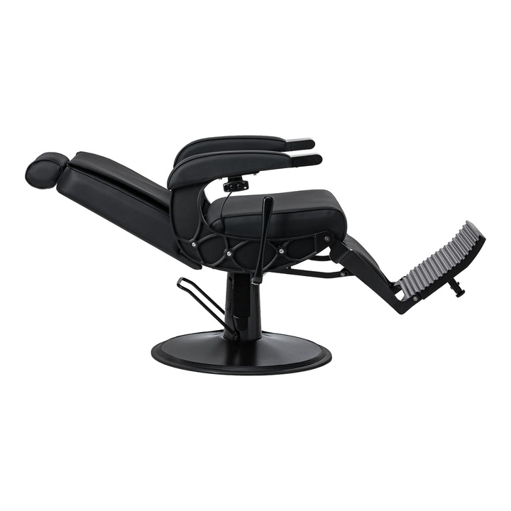 Barberstuhl Gabbiano Continental mit Massage Schwarz - Bild 5