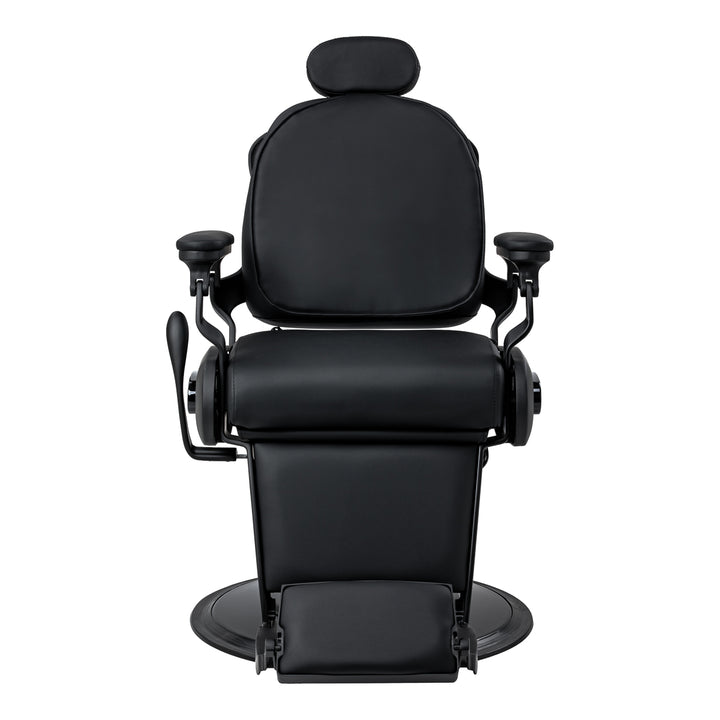 Barberstuhl Gabbiano Francesco mit Massage Schwarz-Schwarz - Bild 2