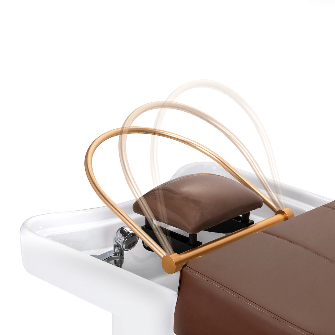Friseur Waschbecken Gabbiano Head Spa 017 Braun - Bild 7