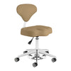 Rollhocker Höhenverstellbar mit Lehne Azzurro 156F Beige