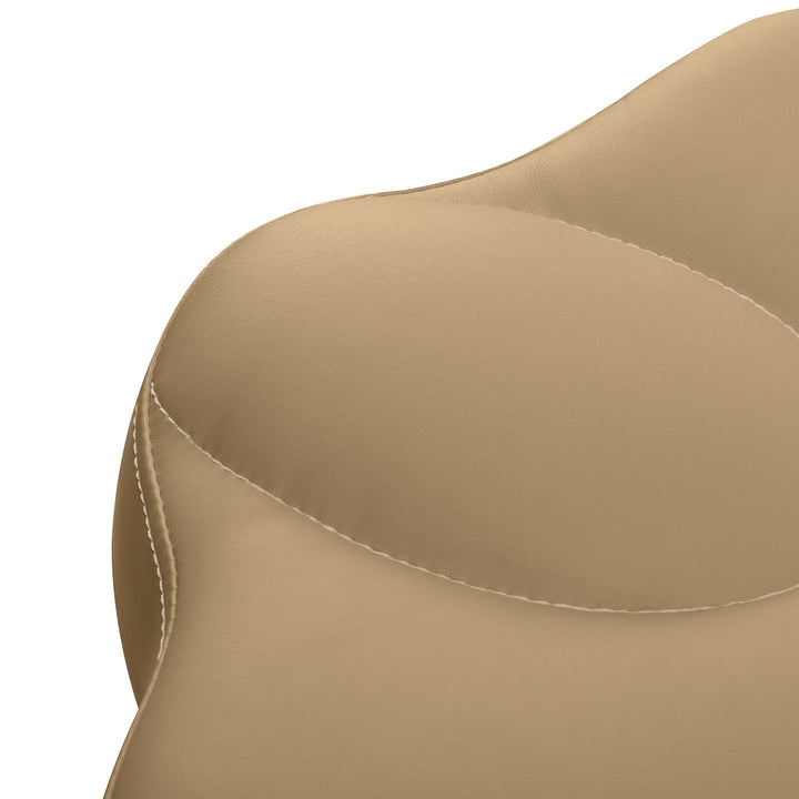 Rollhocker Höhenverstellbar mit Lehne Azzurro 156F Beige - Bild 5