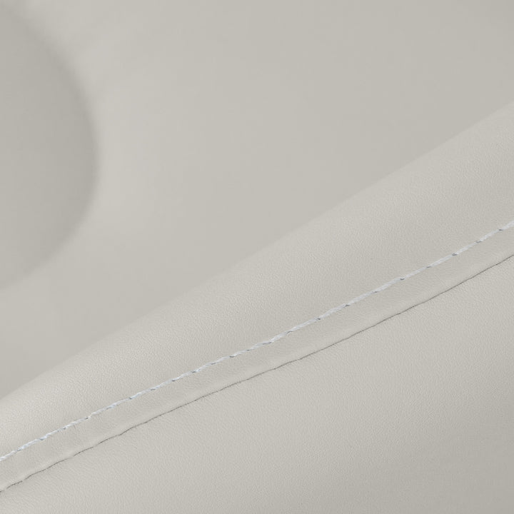 Rollhocker Höhenverstellbar mit Lehne Azzurro 156F Grau - Bild 9