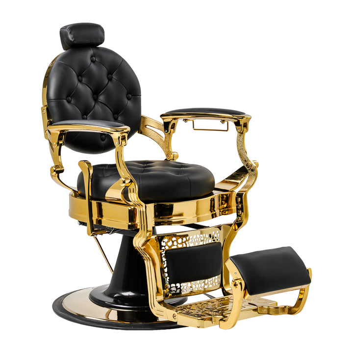 Barberstuhl Gabbiano Niccolo Schwarz-Gold