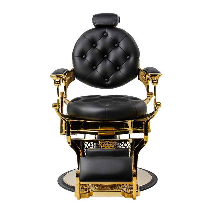 Barberstuhl Gabbiano Niccolo Schwarz-Gold - Bild 2