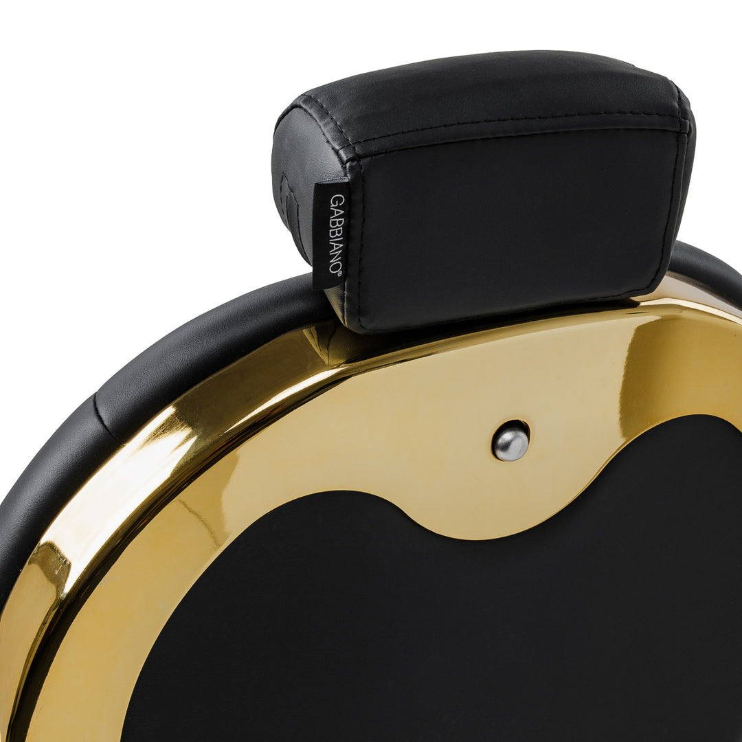 Barberstuhl Gabbiano Niccolo Schwarz-Gold - Bild 9