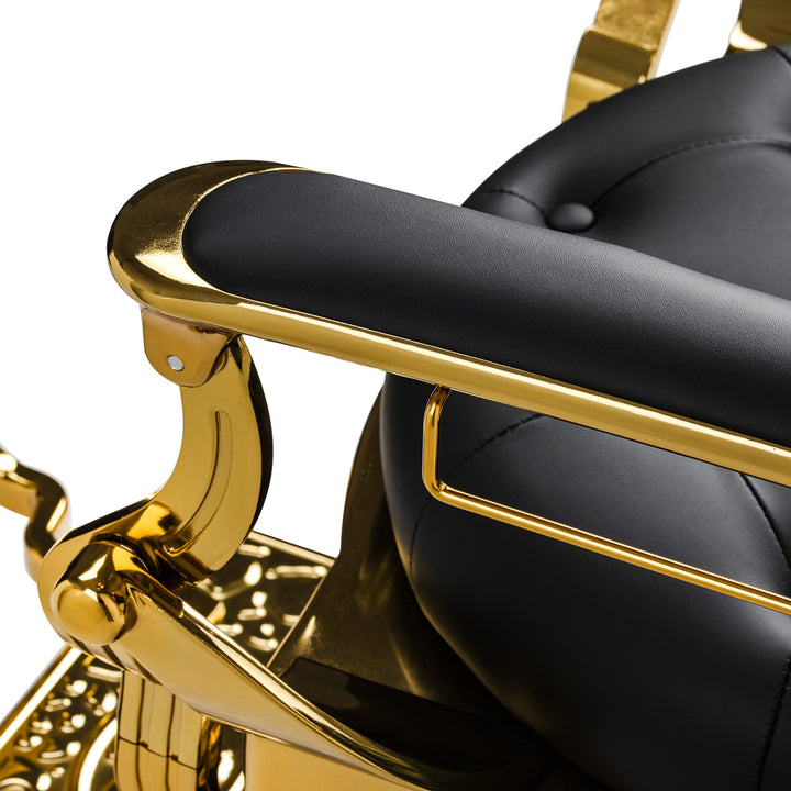 Barberstuhl Gabbiano Niccolo Schwarz-Gold - Bild 17
