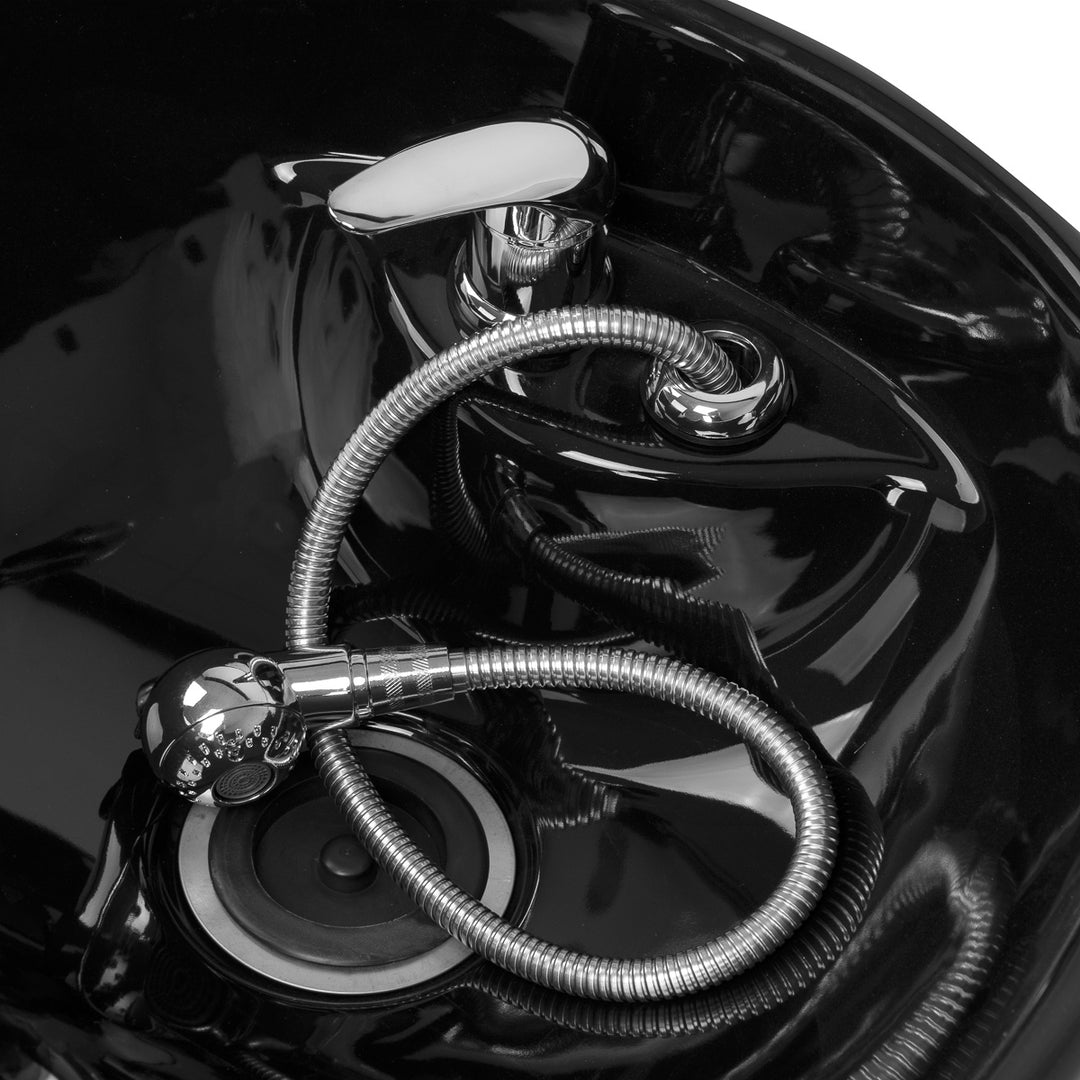 Friseur Waschbecken Tragbar Gabbiano B40 Schwarz - Bild 5