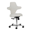 Rollhocker mit Lehne Azzurro Special 152 Grau
